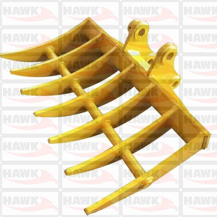 Mini Excavator Root Rake