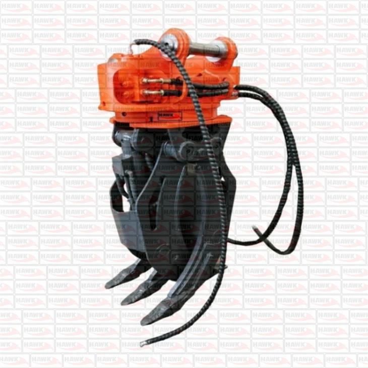360 Rotation Hydraulic Steel Grapple