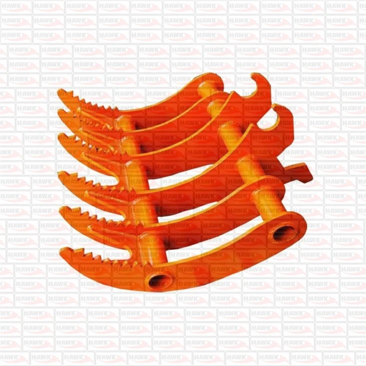Excavator Farm Rake Attachment