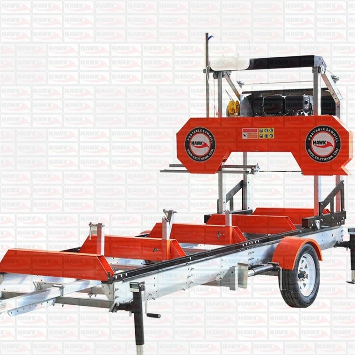 26 Inch Diesel Engine Portable Band Sawmill