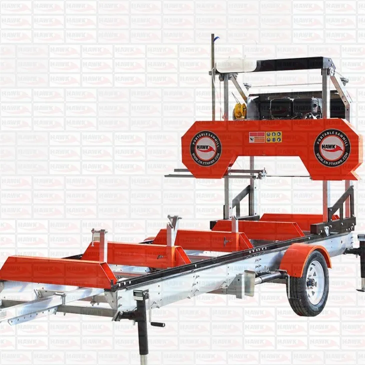 36 Inch Petrol Engine Sawmill With Trailer