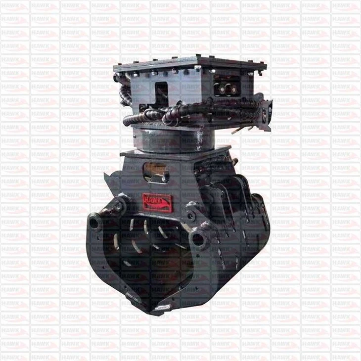 Factory Demolition Sorting Grapple