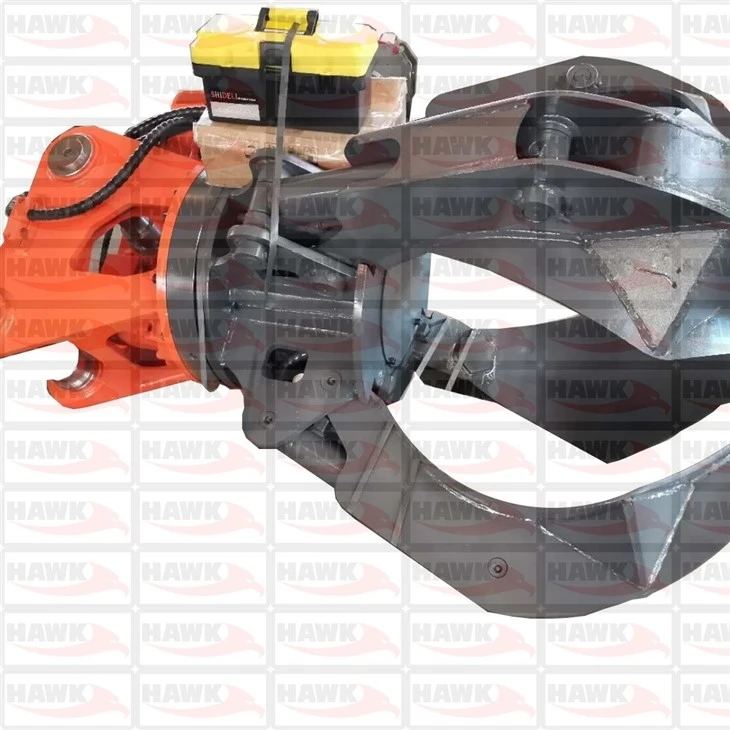 Hawk06 Orange Peel Grab Bucket